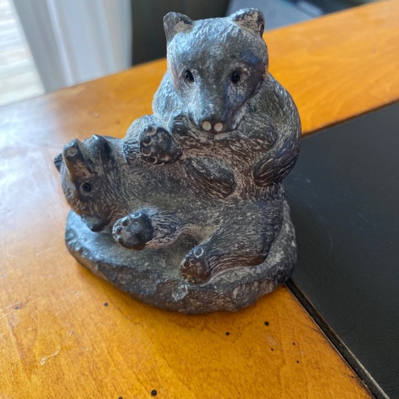 A Wolf Original Sculpture soapstone carving - Picture 3 of 8